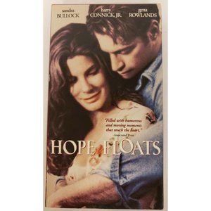 VHS Tape "Hope Floats" Sandra Bullock Harry Connick Jr Gena Rowlands 1998 PG13